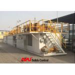 Solids Removal 380V Slurry Separation Drilling Mud Tanks for sale