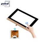 Polcd Custom 10.1 inch CTP 16:9 GT911 GG Transparent Glass Touch Screen Capacitive Touch Panel for sale