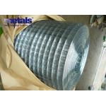 Galvanized Welded Wire Mesh - 1/2 Inch Square Aperture, Silver - Ideal for Fencing and Construction for sale