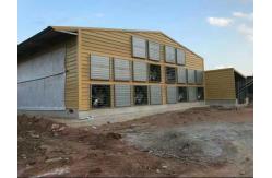 China Detachable Steel Frame Chicken Coop Pre-Engineered With Different Dimension supplier