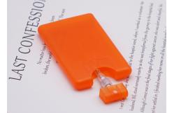 China 20ml Credit Card Perfume Tester Atomizer Spray Bottle Mini Plastic supplier