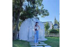 China Multifunctional Use Igloo Bubble Tent Diameter 3.5m Clear Globe Tent supplier
