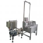 Small Scale PE60 Wheel Chocolate Enrober With Chocolate Melting Tank for sale