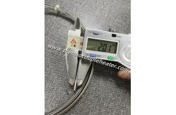 China RTD Temperature Sensor PT100 Probe 2.0mm Diameter X 3 Meters Length supplier