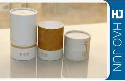 China Recyclable Printed Cardboard Tubes , Paper Cylinder Packaging Boxes supplier