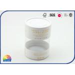 Cylinder Printed Paper Lid Visible Plastic Tube Wedding Candies Package for sale