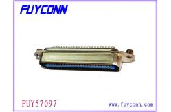 China 14 24 36 50 64Pin Centronic Solder Male DDK Connector with nuts supplier
