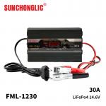 30A Lithium Battery Charger Smart Digital Display Intput 250V Lithium Battery Charger 12v for sale