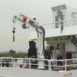 Knuckle Boom 5m Hydraulic CCS Telescopic Boom Crane for sale