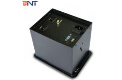 China Pneumatic Pop Up Desktop Power Sockets With USB / Network / 3.5 Audio supplier