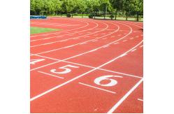 China 11mm Thickness SBR Reclaimed Rubber Jogging Track Non Pollution supplier