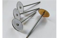 China Air Duct Fiberglass Insulation Cup Head Pins 12Gauge HVAC Duct Insulation Fasteners supplier