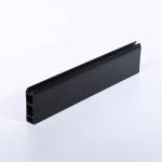 Internal Seal Strip Stopper Black Profiles PVC Extrusion Customized Plastic Extruded Trim for sale