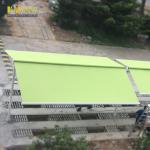 Double awning, awning, independent double - sided, electric hand - operated for sale