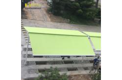 China Strong double side retractable awning,free standing awnings, awning with rain channel supplier