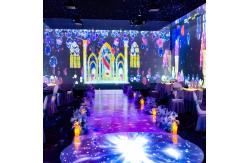 China Immersive Interactive Wall Projection Immersive Banquet Hall Projection System supplier