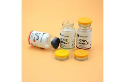 China Custom 10ml Glossy Waterproof Pvc Glass Vial Labels supplier