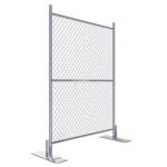 4ft  6ft 8ft Temporary 6x12 Chain Link Fence Panels For Construction