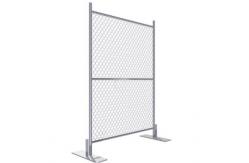 China 4ft  6ft 8ft Temporary 6x12 Chain Link Fence Panels For Construction supplier