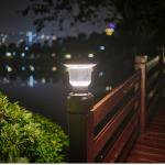 Outdoor Solar Powered Post Pillar Light Kit Fence Lamp High Lumen Gate