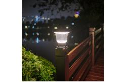 China Outdoor Solar Powered Post Pillar Light Kit Fence Lamp High Lumen Gate supplier