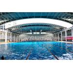 Energy Savings Prefabricated Steel Structures Swimming Pool Roof Covers for sale