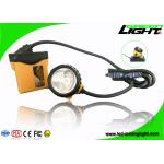 IP68 Waterproof Mining Hard Hat Led Lights 3.7V 25000lux Brightness 1200 Battery Cycles for sale