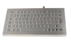 China 77 keys Customized layout  Industrial Metal Desktop Keyboard with functions keys supplier