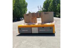 China 10 Ton Wheeled Handling Equipment With Arbitrary Steering Transfer Trolley supplier