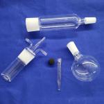600ml Lab Reagent Bottle Wide Mouth Cylinder Quartz With Lid For Frozen Liquid Amber for sale