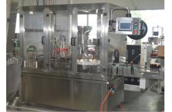 China Industrial Automatic Liquid Bottle Filling Machine / Liquid Filling Line supplier