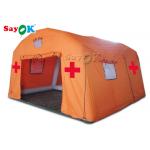 inflatable emergency tent Fire Proof PVC Tarpaulin  Inflatable Medical Tent / Medical Relief Tent for sale