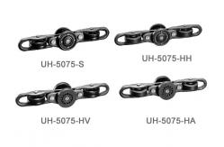 China Enclosed Heavy Duty Conveyor Chain Overhead For Powder Coating Oven Line supplier