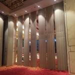 Office Separation Sliding Folding Partition , Soundproof Accordion Movable Partition Wall