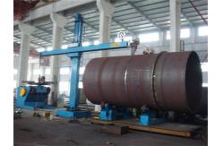 China Motorized Rotation Heavy Duty Automatic Welding Machines Manipulators With Welding Rollers supplier