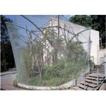 Knotted Stainless Steel Cable Trellis , Cable Wire Mesh For Green Wall