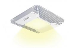 China 100 Watt LED Garage Canopy Lights , LED Surface Mount Canopy Lights Parking Lot supplier