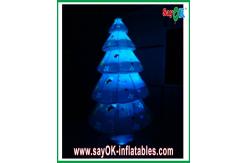 China 210D Inflatable Christmas Decoration / Inflatable Christmas Tree supplier