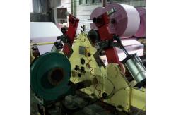 China 1200mm NCR Paper Roll Slitter Rewinder Carbonless Paper Slitting Rewinding Machine supplier