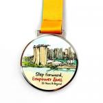 Custom Insert Medal UV Printing Award with Transparent Glass for sale