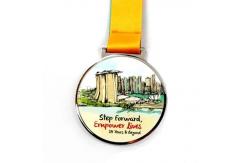 China Custom Insert Medal UV Printing Award with Transparent Glass supplier