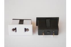 China Brazil 2 Pin Electric Power Sockets Wall Ac Power Outlet Standard Grounding supplier