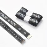 Eco Friendly Durable Black Measuring Tape Ruler Flexible 1.5m Length for sale