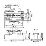 MG100Q2YS65H TOSHIBA IGBT Module Silicon N Channel IGBT  FUJITSU IGBT Power Module for sale