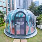 Waterproof Transparent PC Dome Clear Bubble Tents For Outdoor for sale