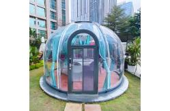 China UV Resistance 10x10 Clear Bubble Tents Heat Resistant PC Polycarbonate Dome Tent supplier