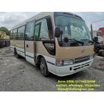 26 - 30 Seats 2015 Mini Used Coaster Bus 6620 * 2240 * 3020 Mm Manual Transmission for sale