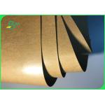 270g + 18g Single Side PE Coated Kraft Board High Durability For Food Wrapping for sale