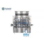 8 Nozzles Linear Mineral Water Filling Capping Machine  UL Certification for sale