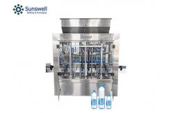 China 8 Nozzles Linear Mineral Water Filling Capping Machine  UL Certification supplier